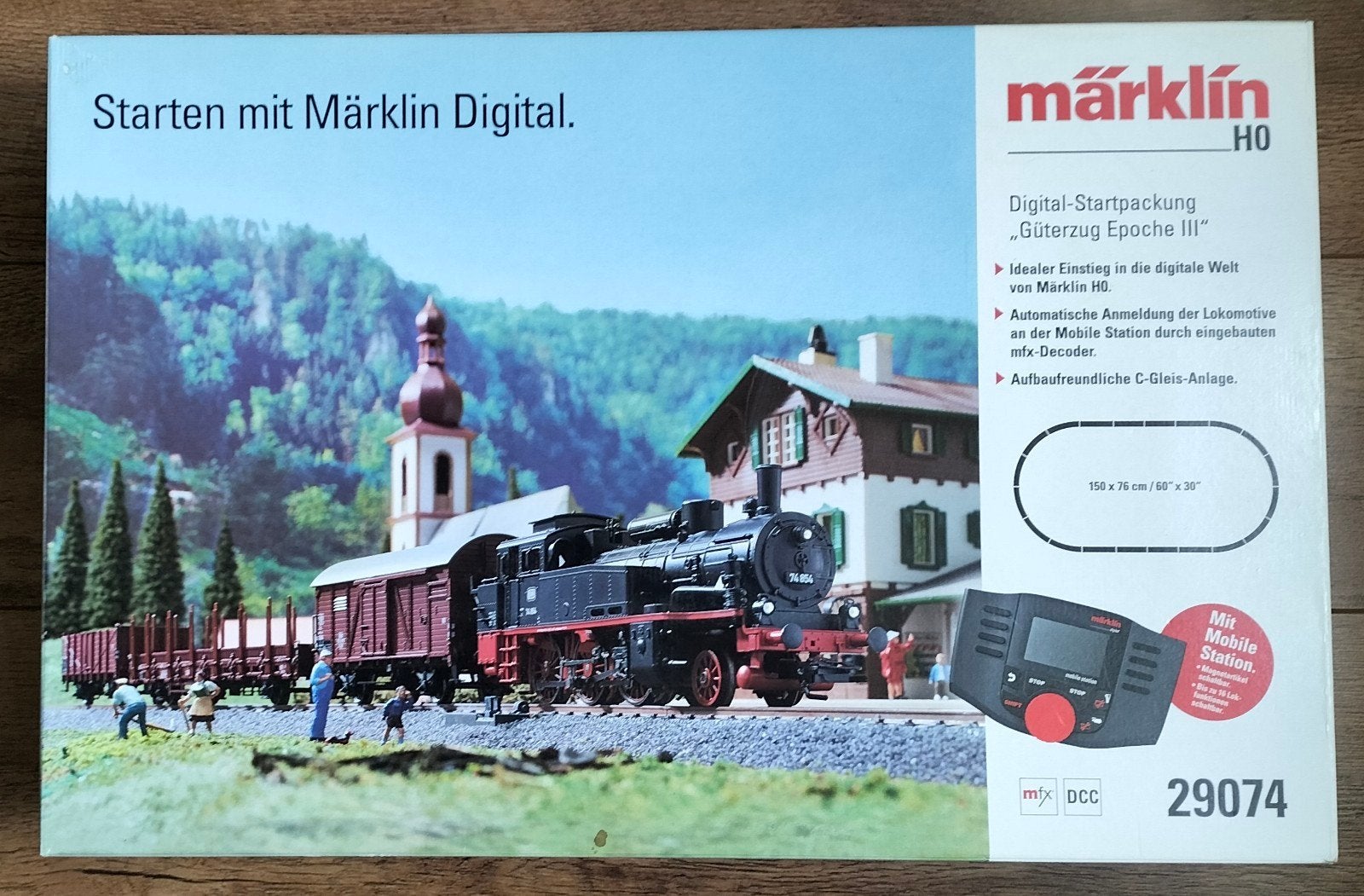 Märklin Digitaal 29074 - Lezen!!!, Wisselstroom, Treinset, Verzenden, Zo goed als nieuw
