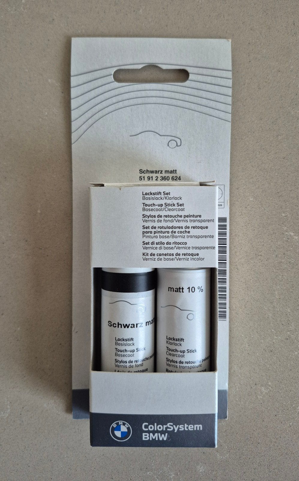 BMW velgen lakstift mat zwart NIEUW, Ophalen of Verzenden, Nieuw