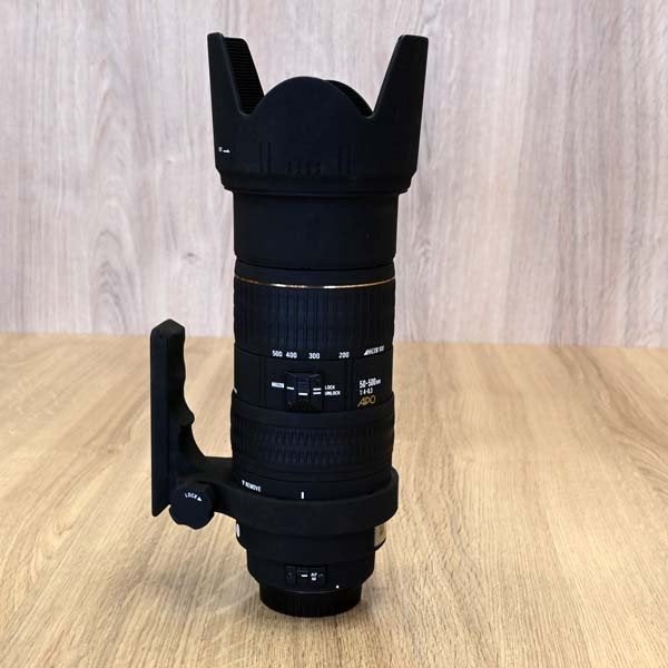 Sigma 50-500 mm F4-6.3 APO EX HSM Canon, Gebruikt, Sigma, De Bouw 1b, Houten, Info@sigmabenelux.com
