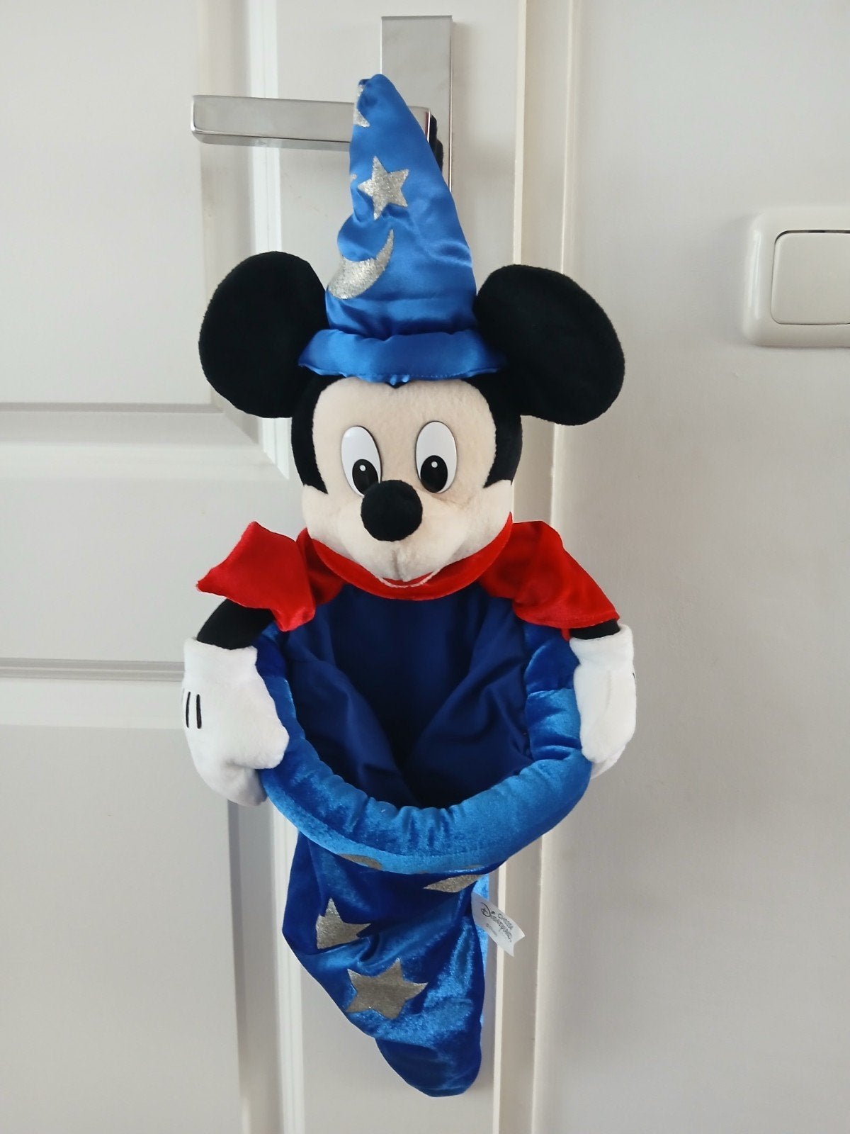 Disney Mickey Mouse Tovenaarsknuffel Disneyland Parijs, Ophalen of Verzenden, Mickey Mouse, Zo goed als nieuw, Knuffel