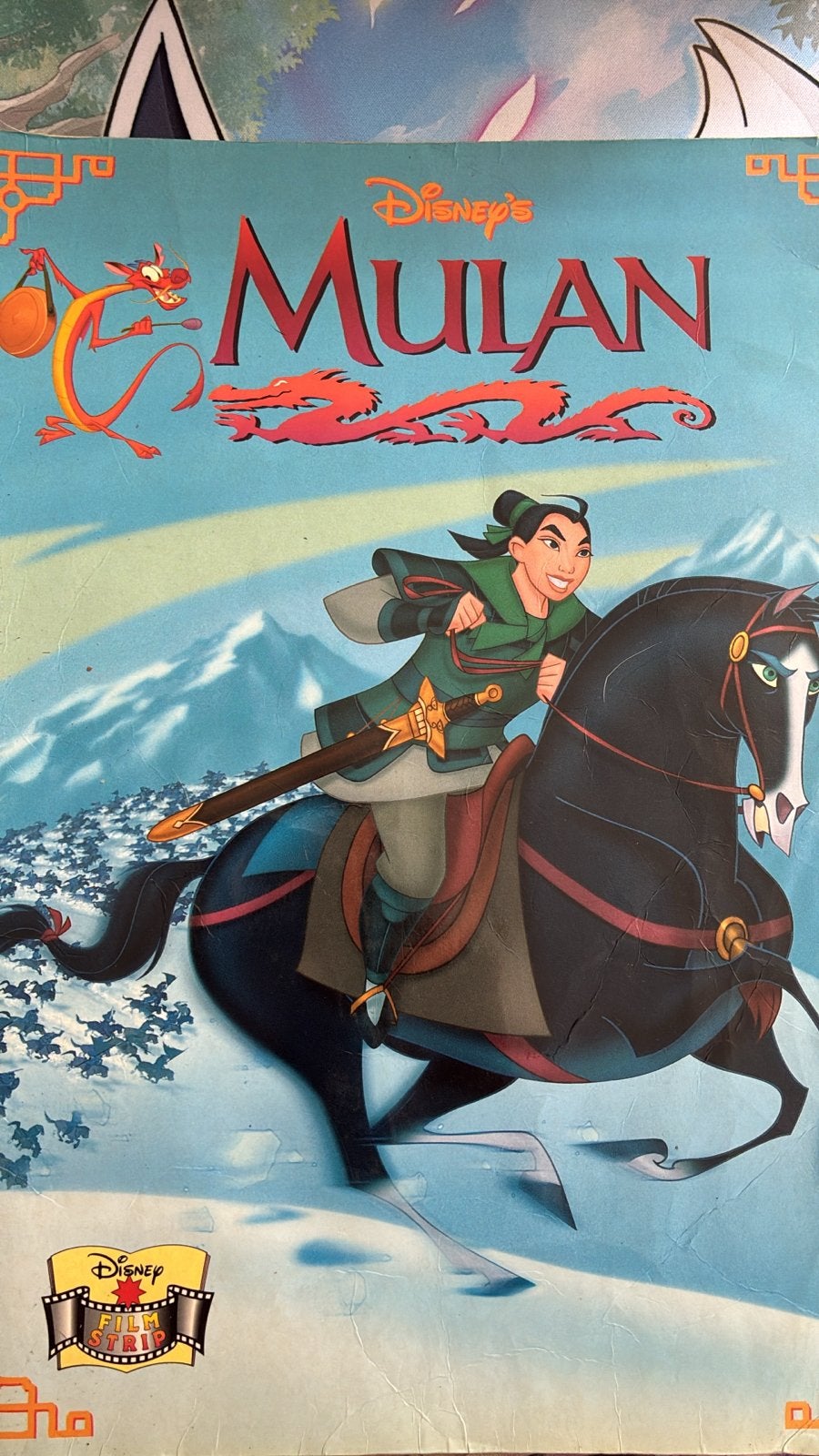 Disney's Mulan - Filmstrip Boek, Ophalen of Verzenden, Gelezen