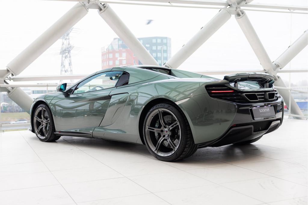 McLaren 650S 3.8 Spider | MSO | Chiltern Green | Tan Interio, Automaat, Achterwielaandrijving, Gebruikt, Cabriolet