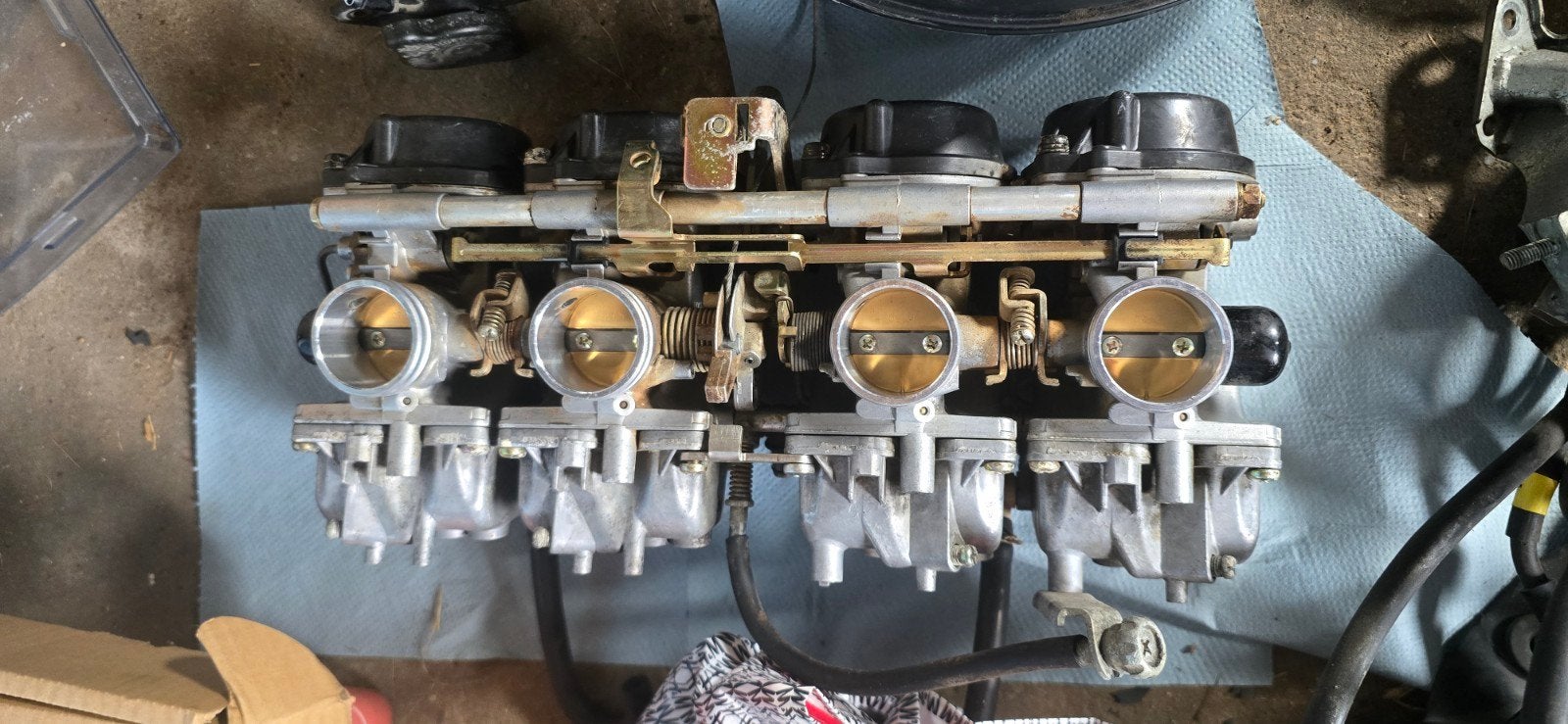 yamaha fzr 600 carburateurs, Ophalen of Verzenden, Gebruikt