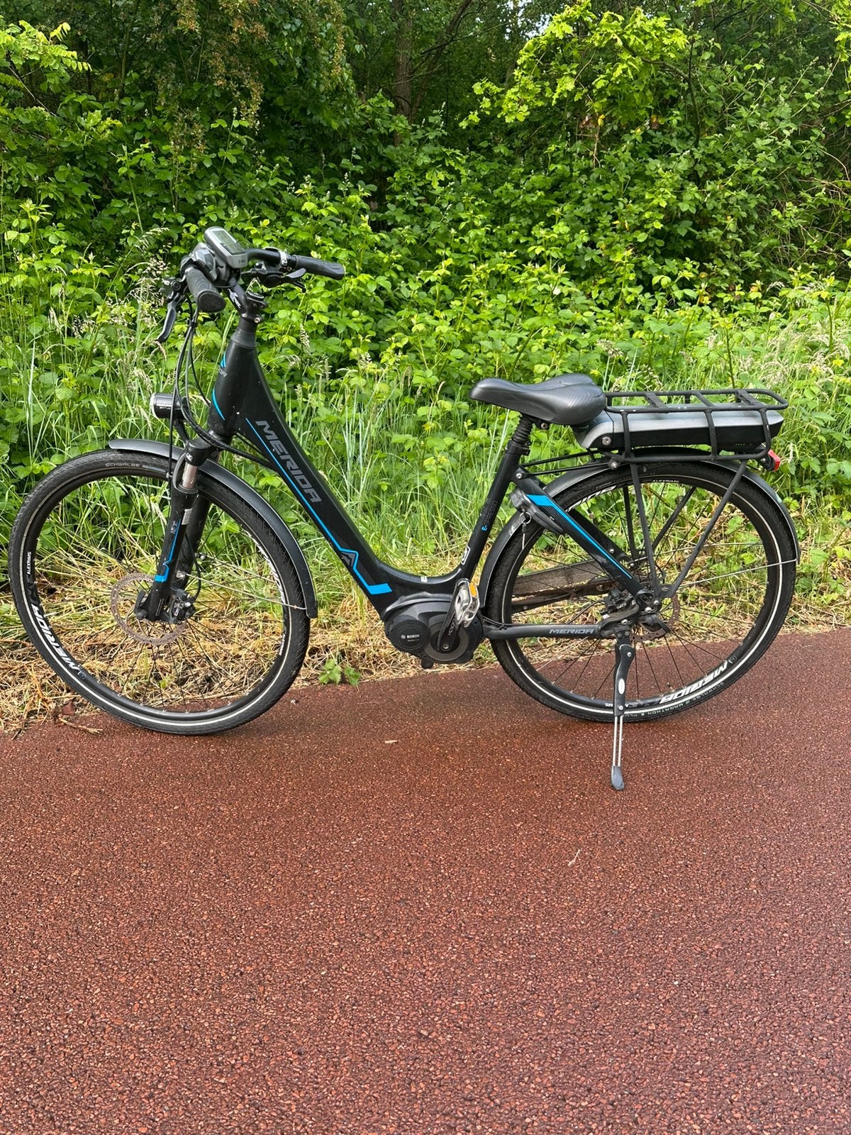 Merida elektrische fiets met Bosch middenmotor, Ophalen, Zo goed als nieuw, Overige merken