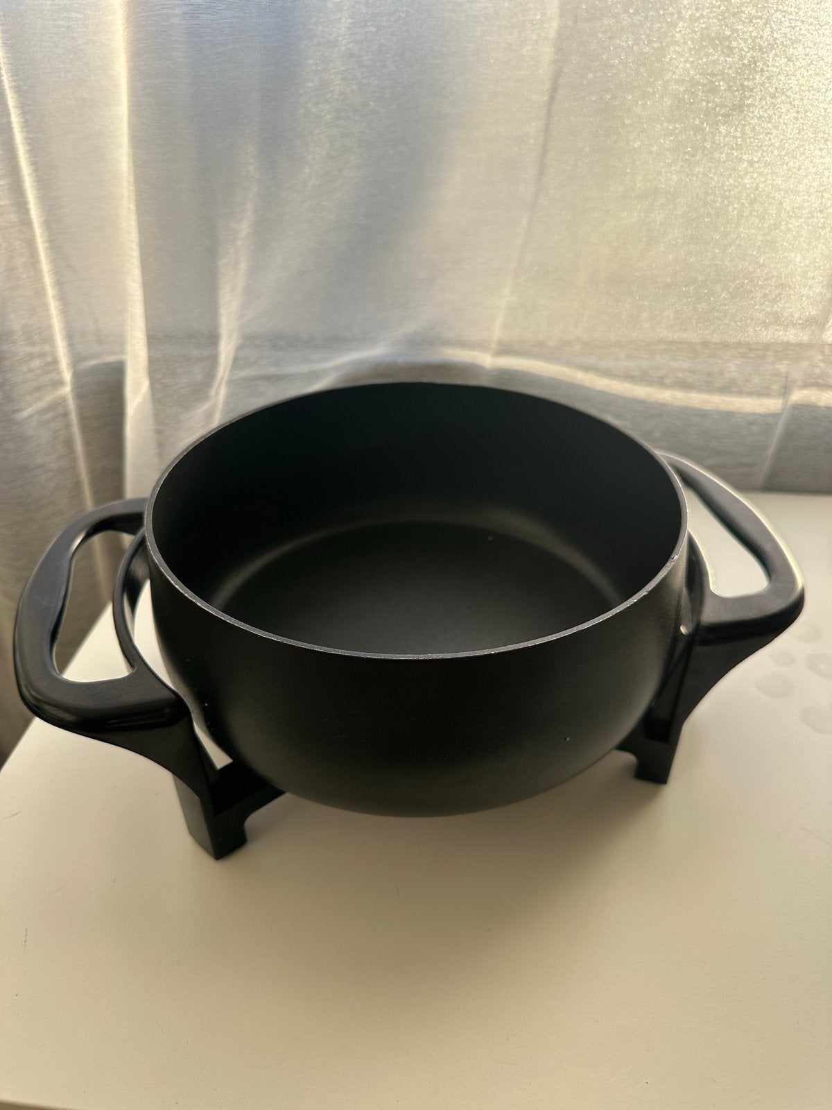 Tristar Fonduepan Elektrisch FO-1107 - 1000W - 1.5L, Ophalen of Verzenden, Zo goed als nieuw, Elektrisch, Fondueset
