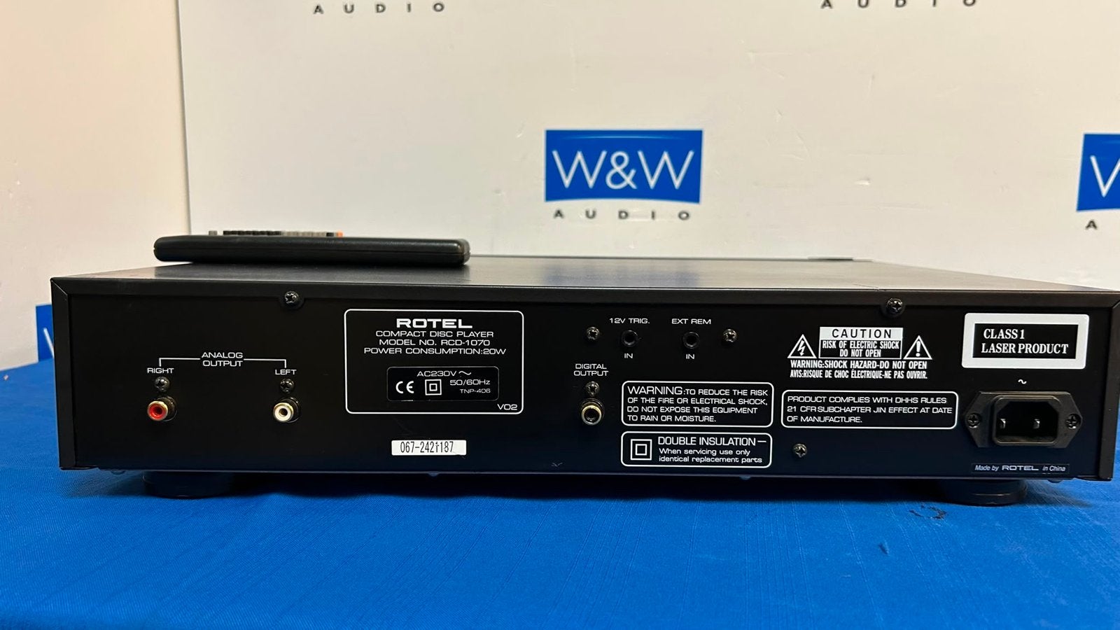Rotel RCD-1070 CD-speler met HDCD-decoding, Overige merken, Gebruikt, ., Ophalen of Verzenden