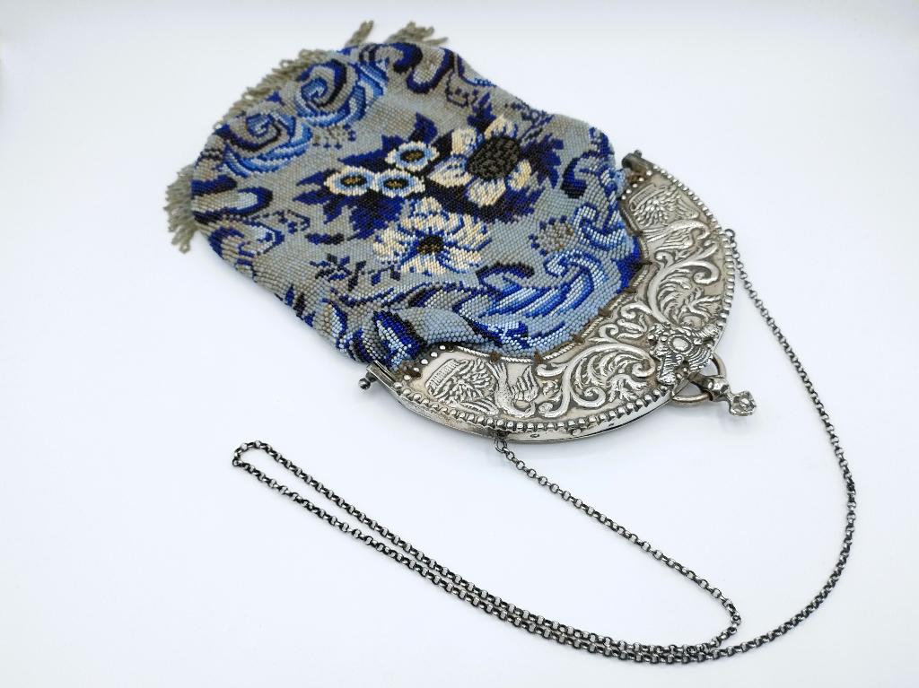 Zilveren beugeltas, B. Ples, Kampen, 1877, Antiek en Kunst, Verzenden, Zilver