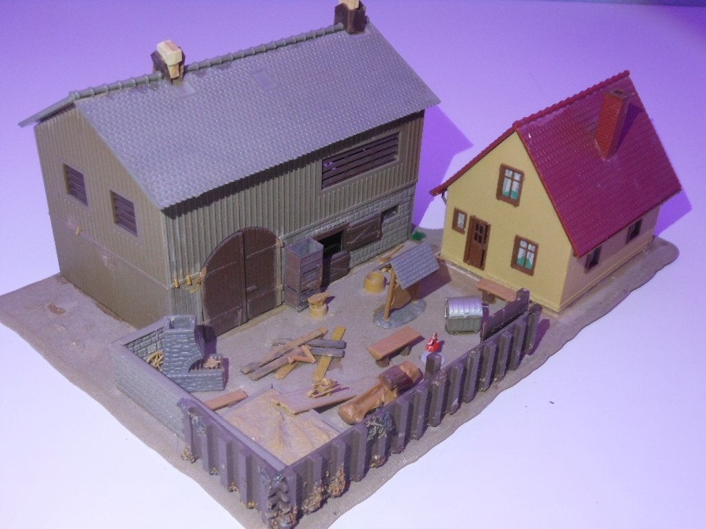 modelbouw H0, Overige merken, Gebruikt, Gelijkstroom of Wisselstroom, Brug, Tunnel of Gebouw