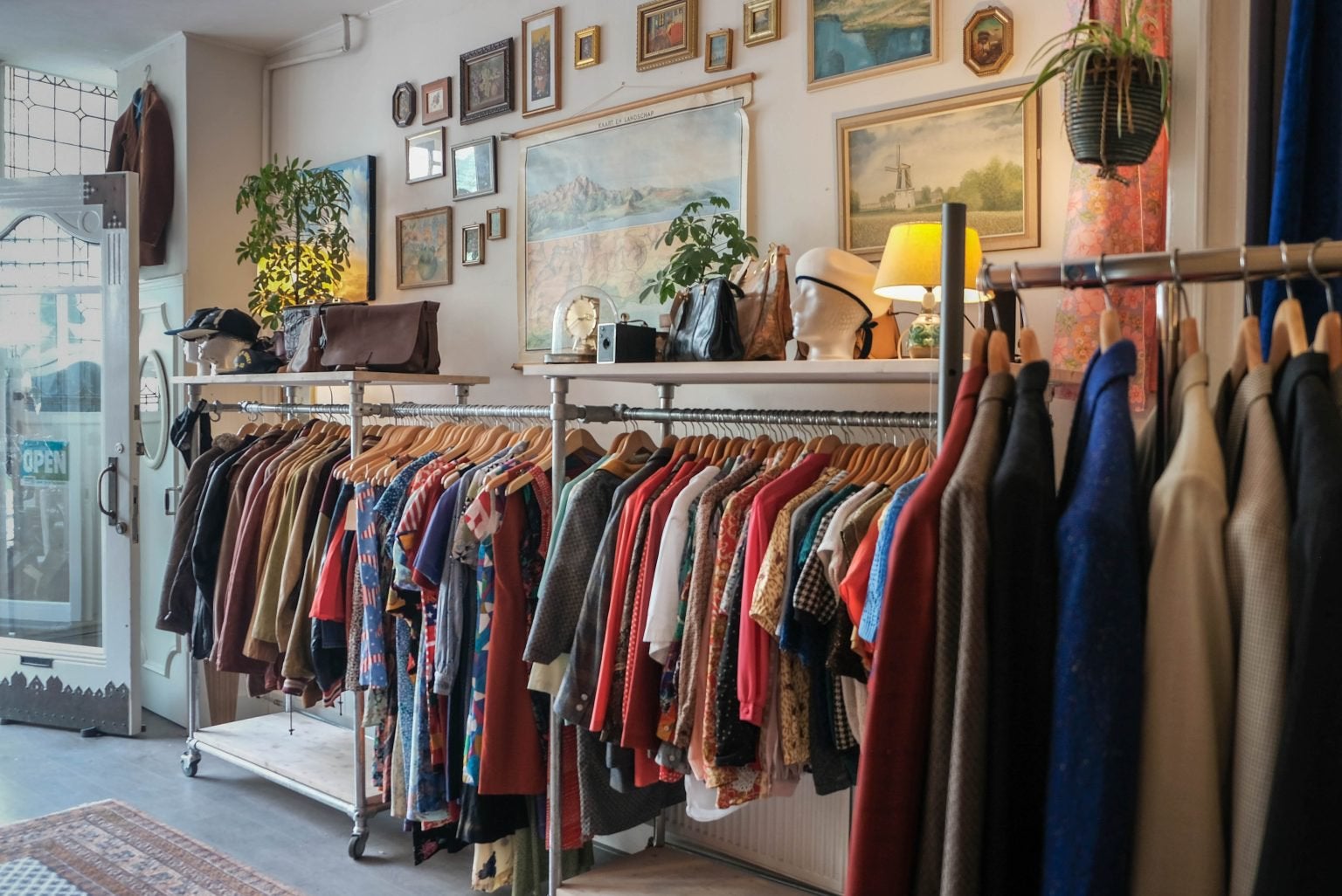 Grote partij heren vintage kleding wegens opheffing winkel, Ophalen of Verzenden, Dames