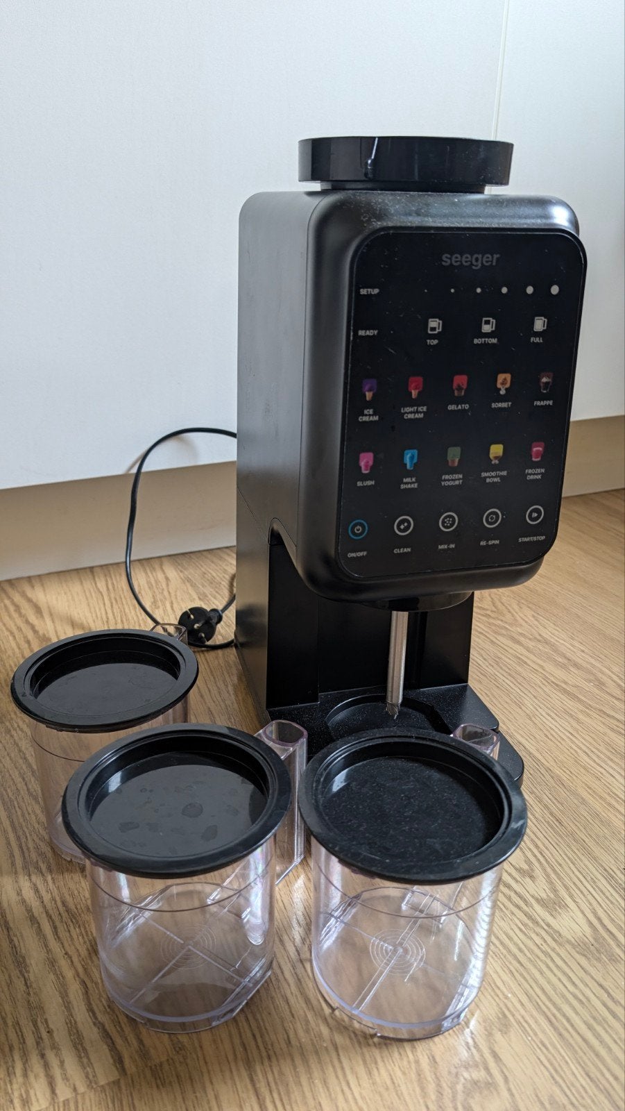 ice cream machine Seeger, Ophalen of Verzenden, Nieuw