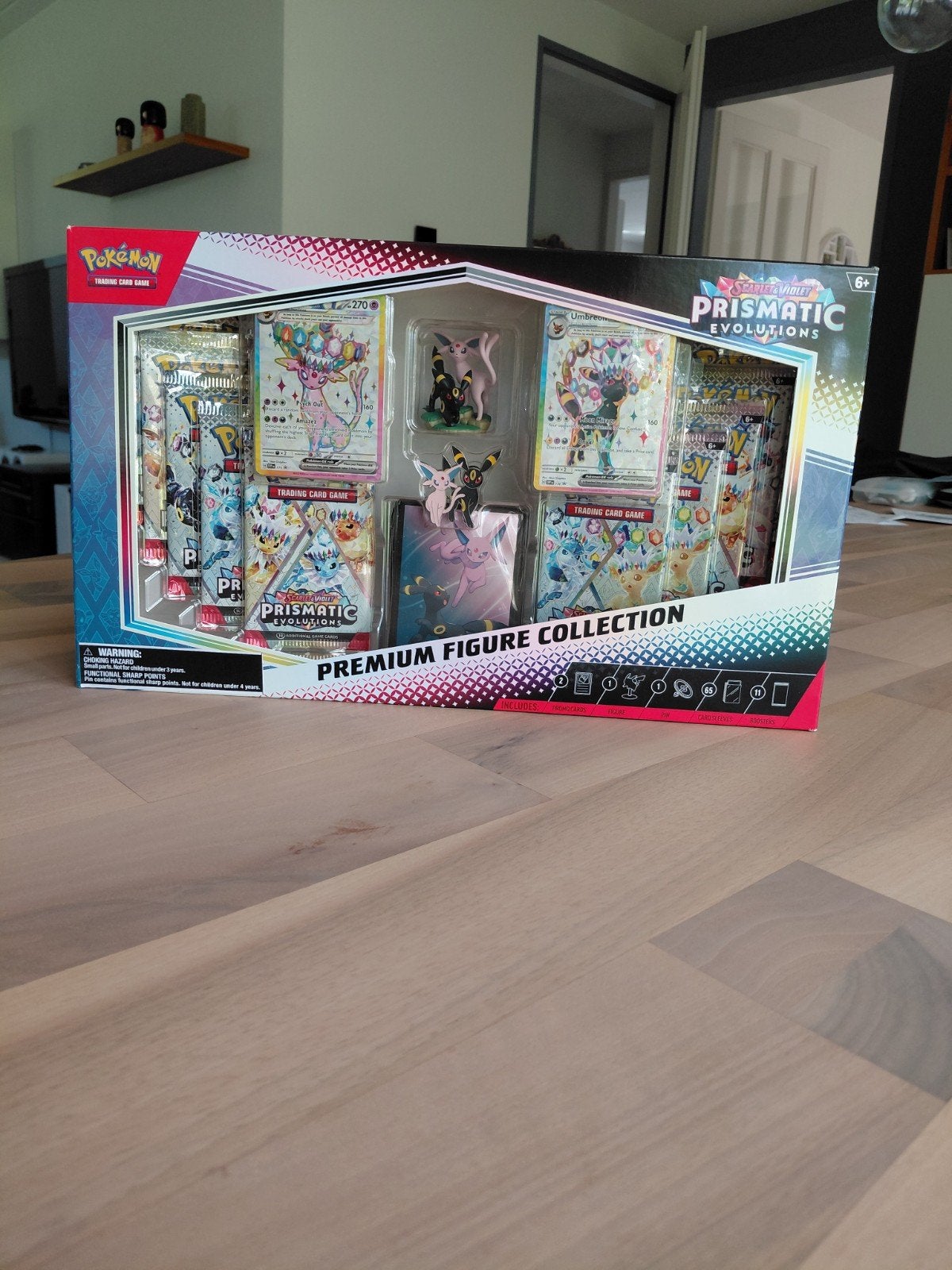 Prismatic Evolutions Premium Figure Collection Pokémon TCGn, Ophalen of Verzenden, Nieuw, Overige typen