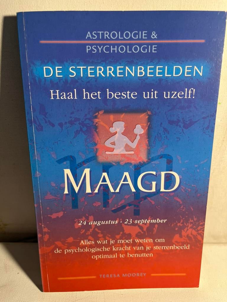 Astrologie sterrenbeeld Maagd, geschreven door Teresa Moorey, Boeken, Ophalen of Verzenden, Zo goed als nieuw, Ontwikkelingspsychologie