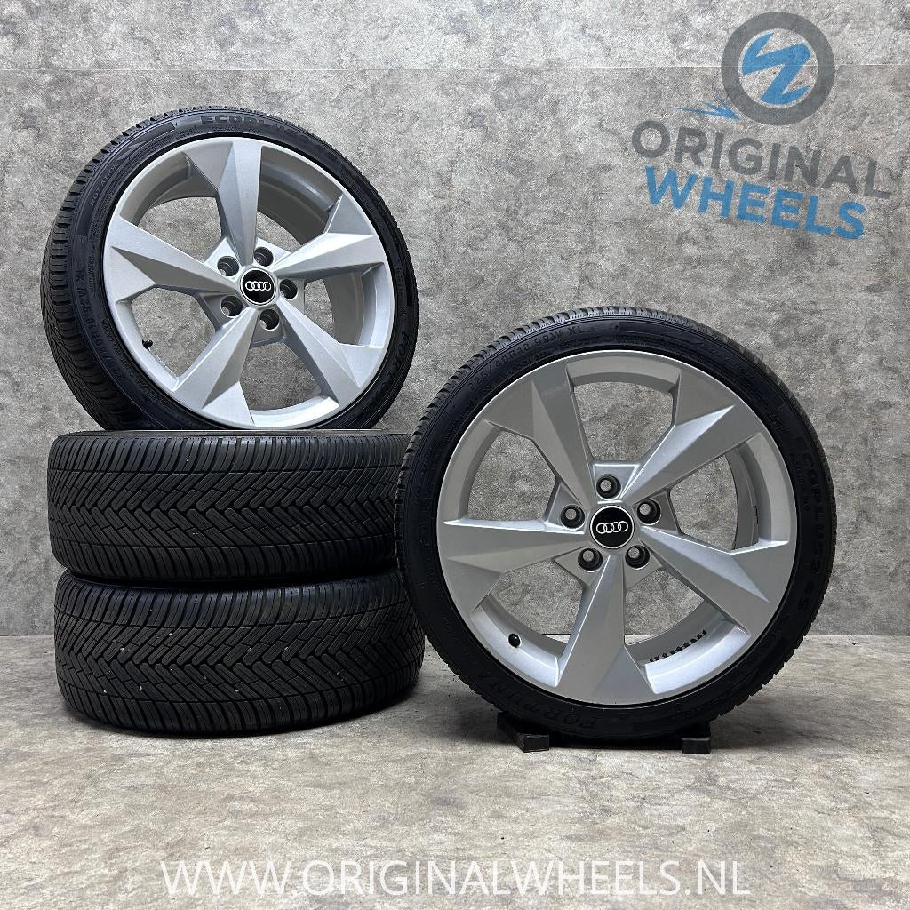 18 inch originele velgen + ☀️ of 🌦️ banden Audi A3 8Y 8Y, Gebruikt, Banden en Velgen, Ophalen of Verzenden, Personenwagen