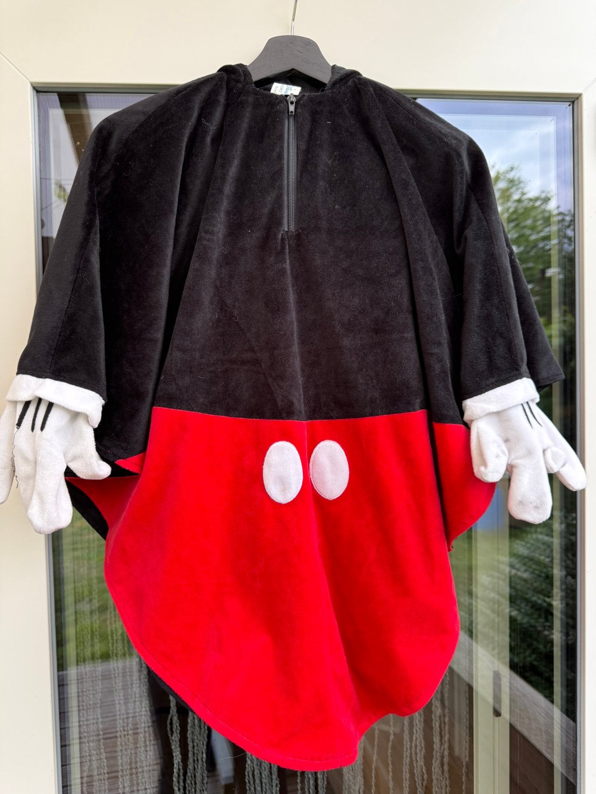 Mickey Mouse Poncho - Disneyland Parijs - Maat 5/6 jaar, Kinderen en Baby's, Carnavalskleding en Verkleedspullen, Ophalen of Verzenden