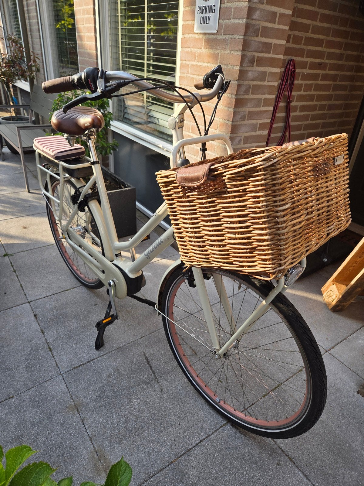 Gazelle Miss Grace C7 HMB E-bike - Ivory White, 59 cm of meer, Ophalen, Zo goed als nieuw, Gazelle