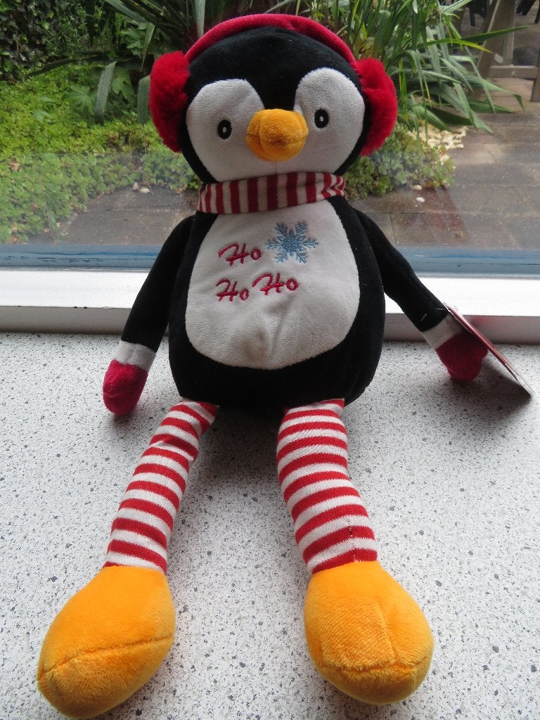 Pinguïn HO HO Cuddly Toy merk ZD Trading van Action, Overige typen, Nieuw, Ophalen of Verzenden, Wasbaar