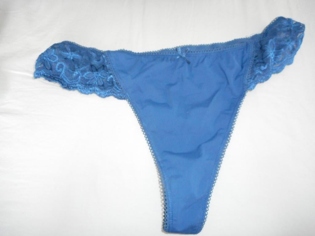 Nieuwe String maat 46 en slips, Ophalen of Verzenden, Blauw, String