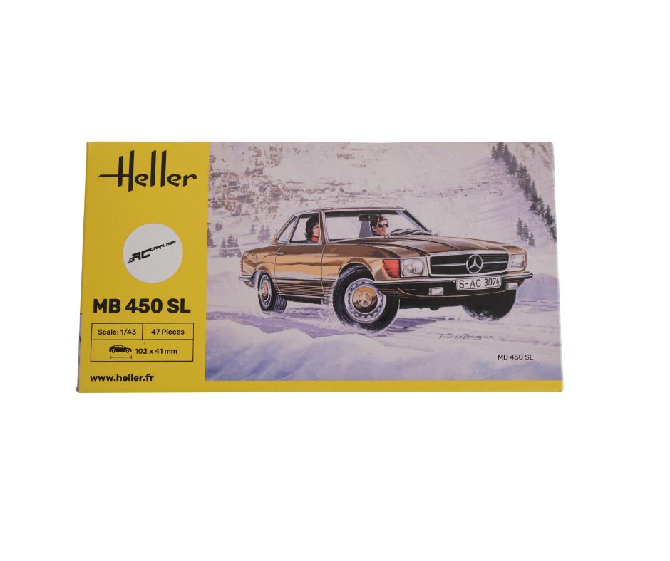 Heller MB 450SL HEL-80171 1/43, Overige merken, Auto, Groter dan 1:32, Nieuw