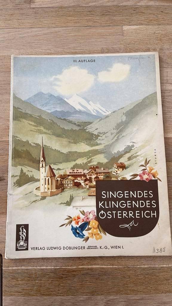 Singendes Klingendes Österreich bladmuziek voor piano, Gebruikt, Klassiek, Ophalen of Verzenden, Artiest of Componist