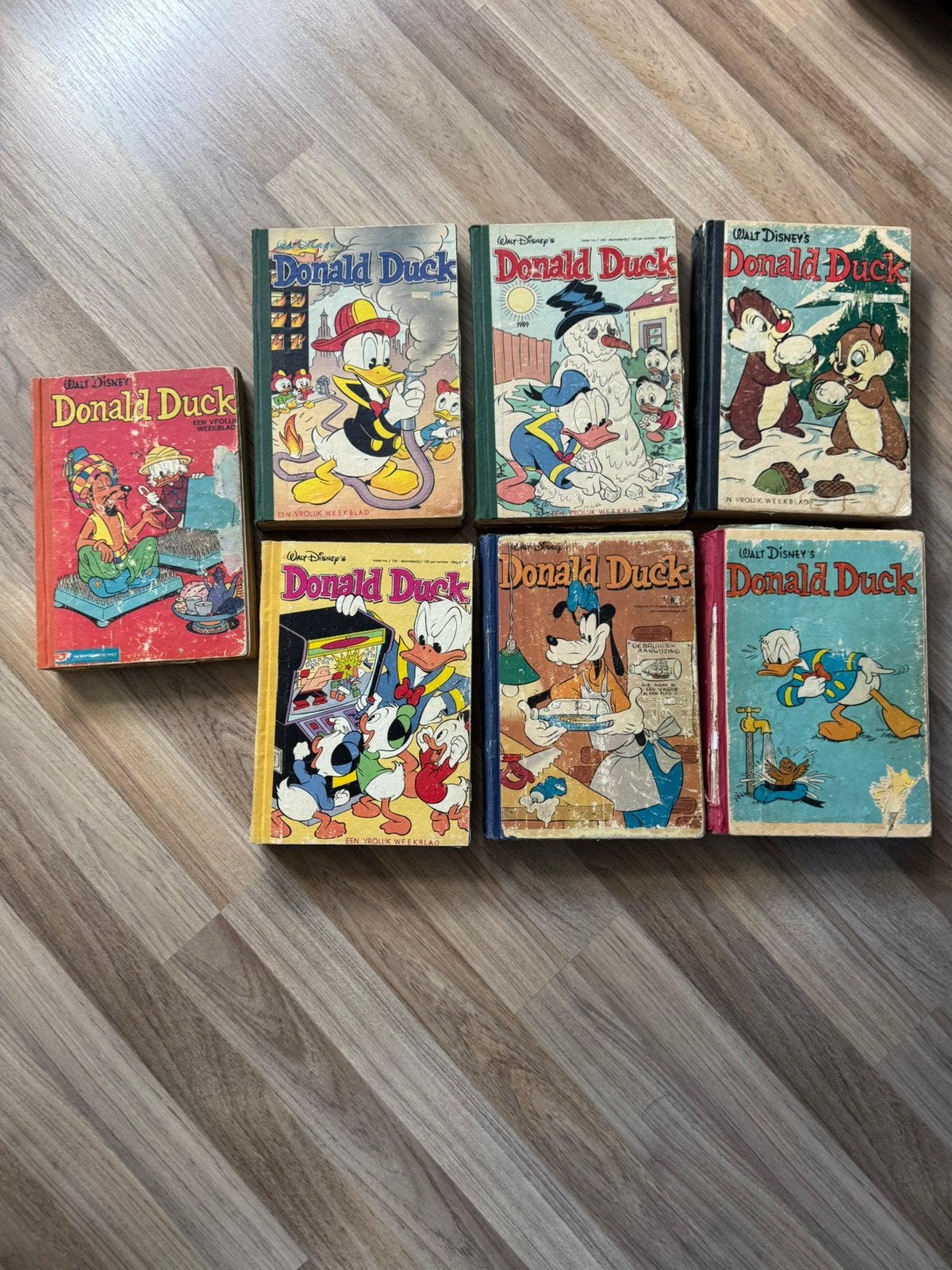Ingebonden Dinald Ducks, Complete serie of reeks, Ophalen, Gelezen, Europa