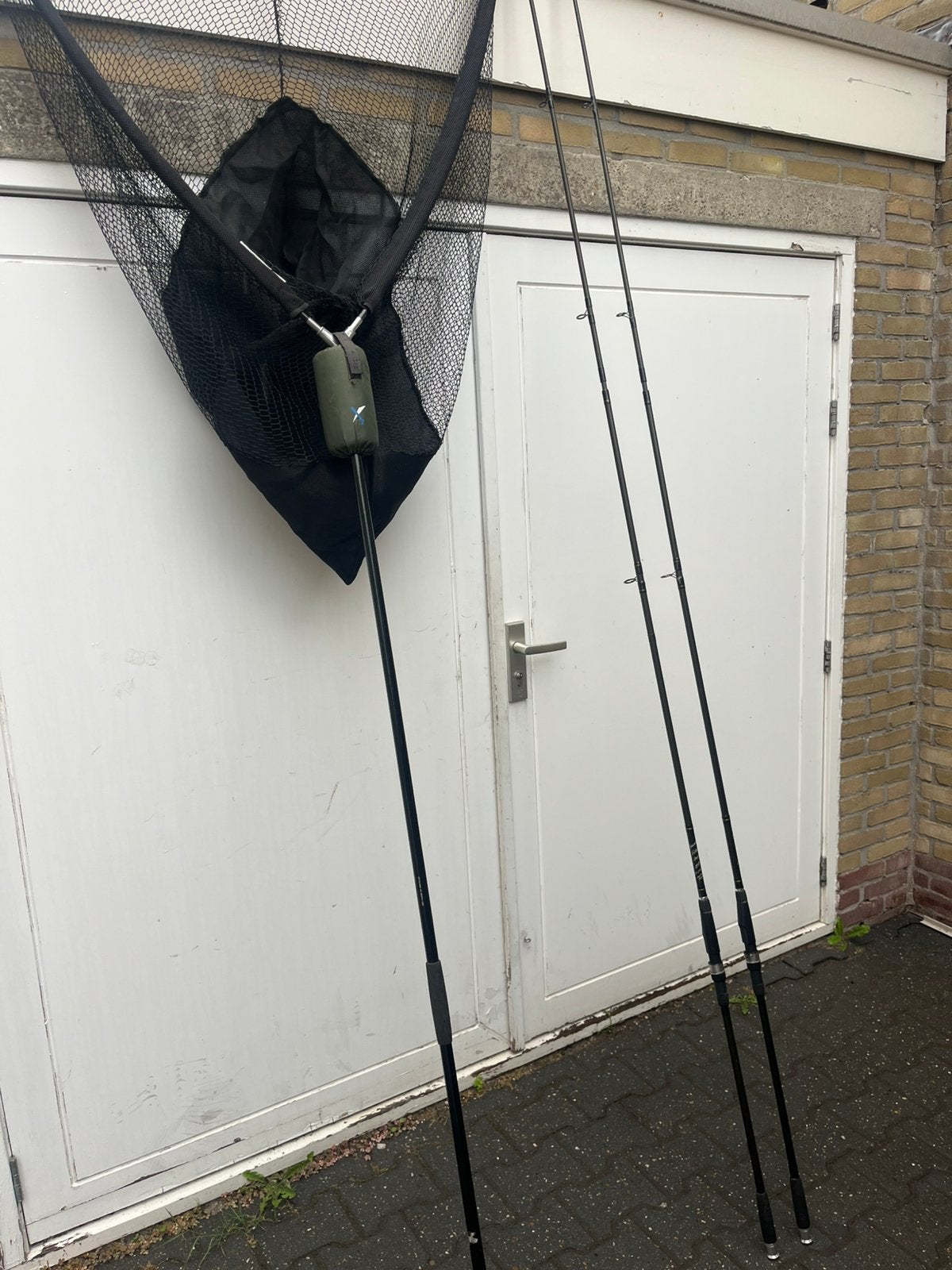 Karpervis set, Ophalen, Zo goed als nieuw, Complete set