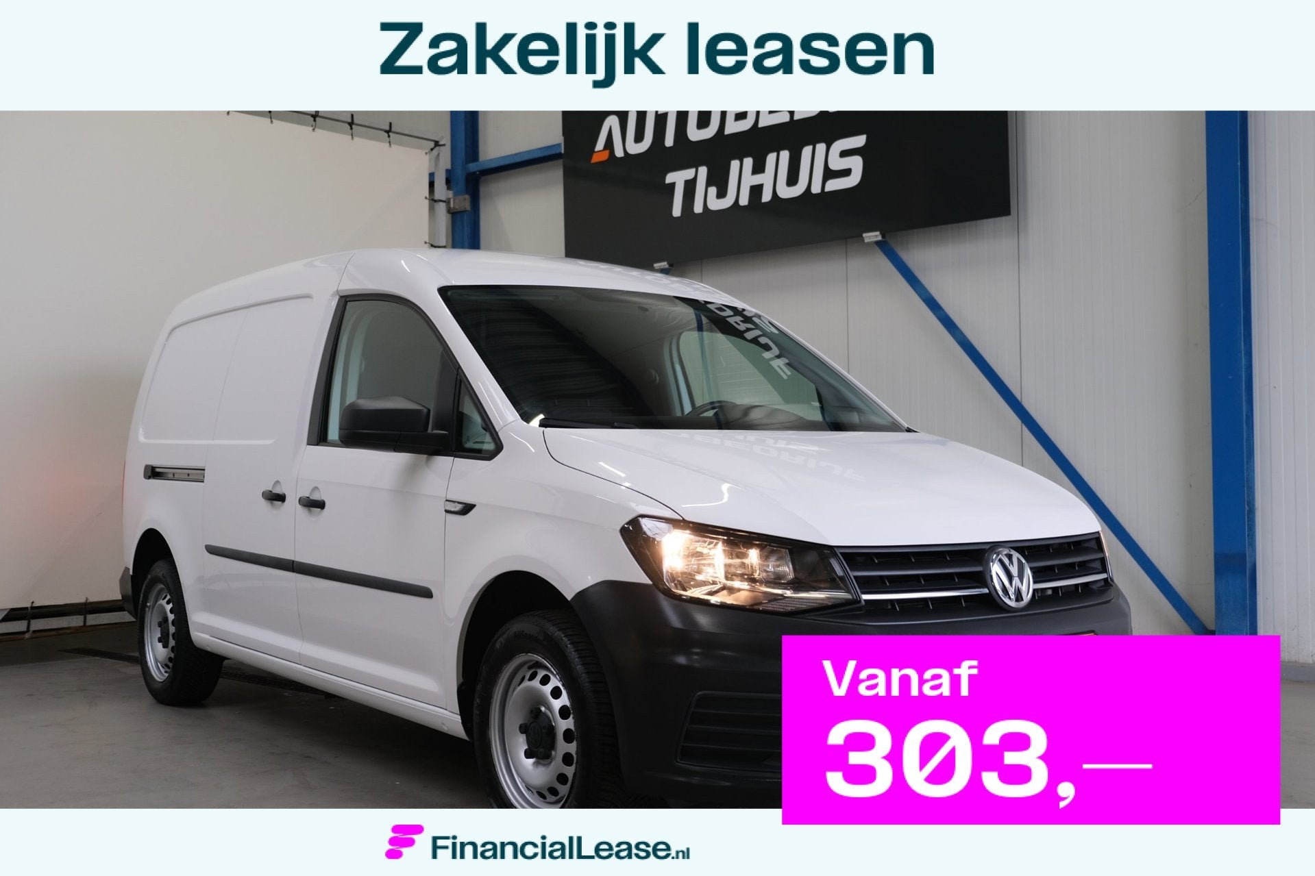Volkswagen Caddy 1.0 TSI L2H1 BMT Maxi - Airco, Cruise, Trek, Voorwielaandrijving, Gebruikt, Volkswagen, Wit