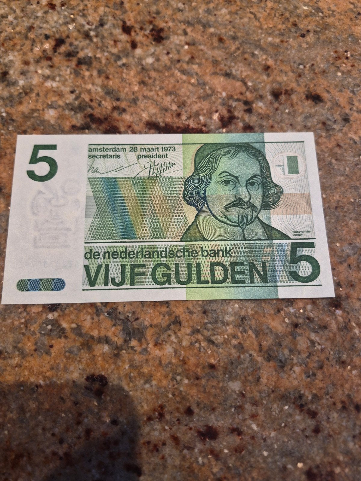 5 Gulden biljet uit 1973, Ophalen of Verzenden, 5 gulden, Los biljet