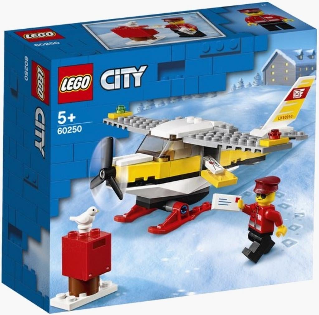 LEGO City Postvliegtuig 60250 - Nieuw!, Ophalen of Verzenden, Nieuw, Complete set, Lego