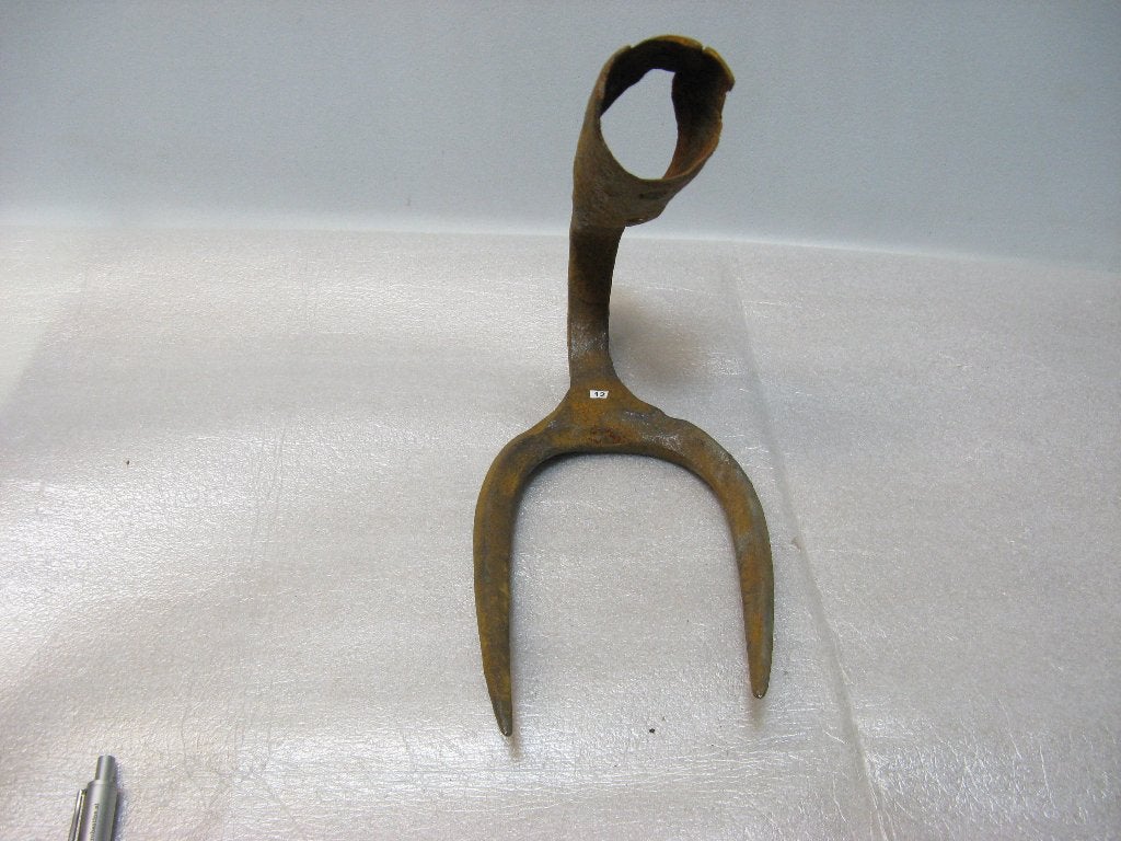 12) Antieke LANDBOUW-VORK, Ophalen of Verzenden