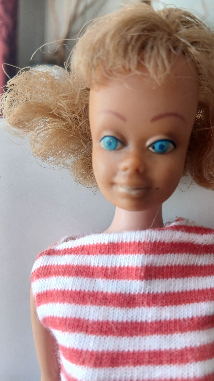 Vintage Barbie Midge pop met doosje, Ophalen of Verzenden, Gebruikt, Barbie
