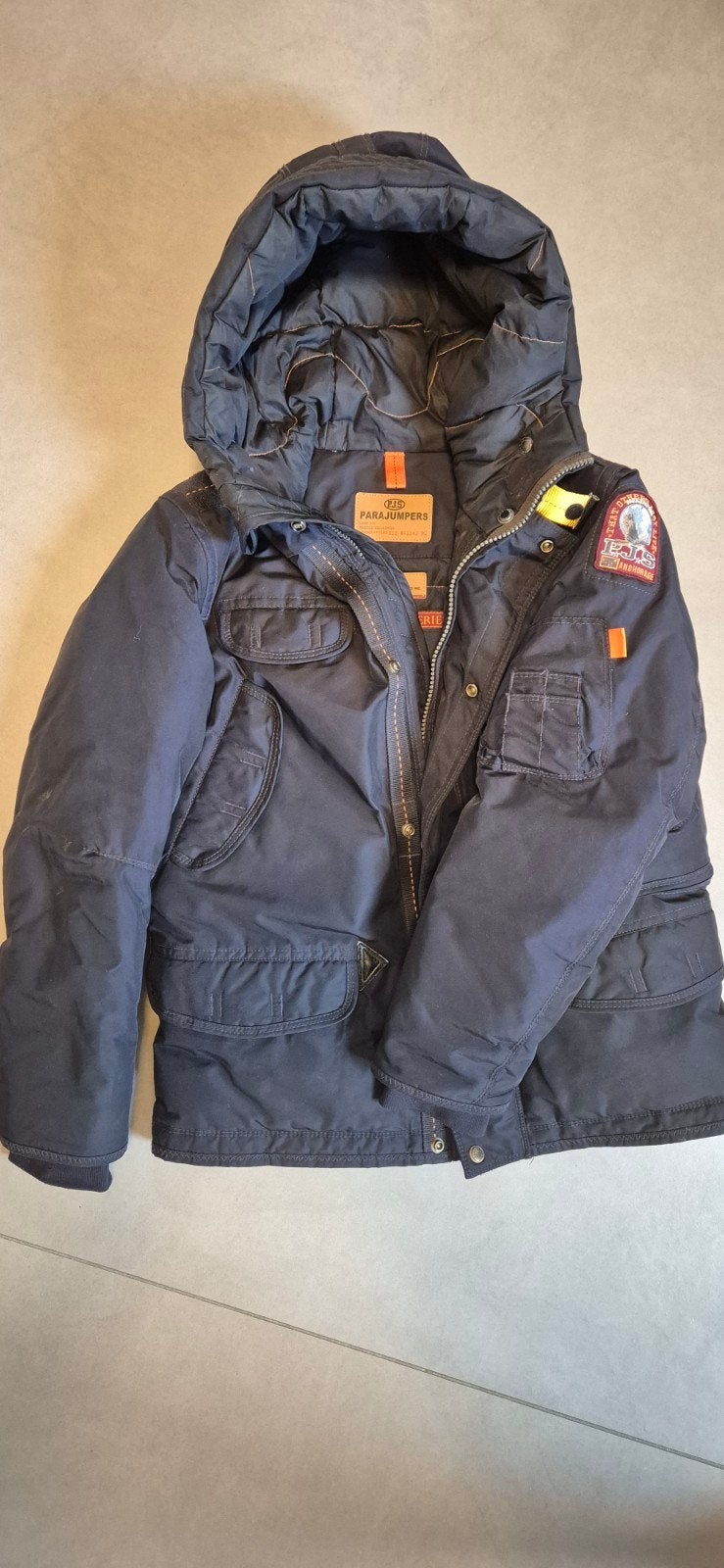 Parajumpers Masterpiece Series Kinderjas 10 jaar - Donkerbla, Ophalen of Verzenden, Gebruikt, Parajumpers, Jongen of Meisje