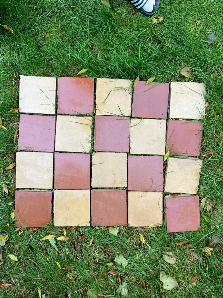 Antieke tegels, Ophalen, Gebruikt, Keramiek, Minder dan 20 cm
