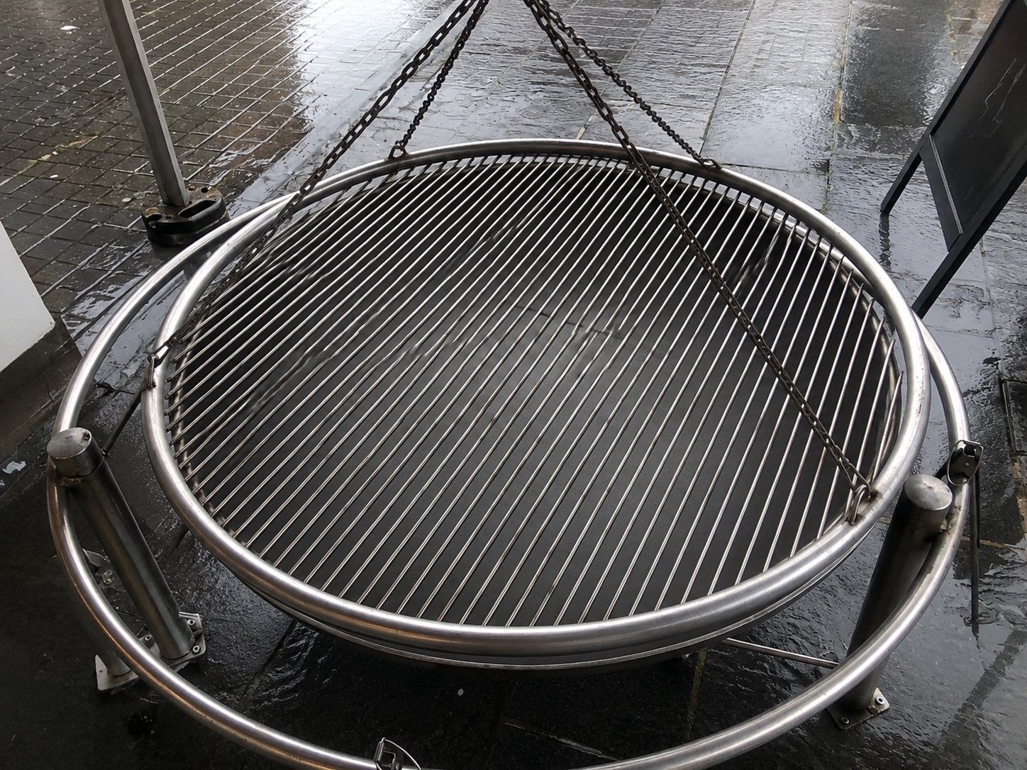 Professionele Swing Grill Schwenkgrill 130 cm, Ophalen, Zo goed als nieuw