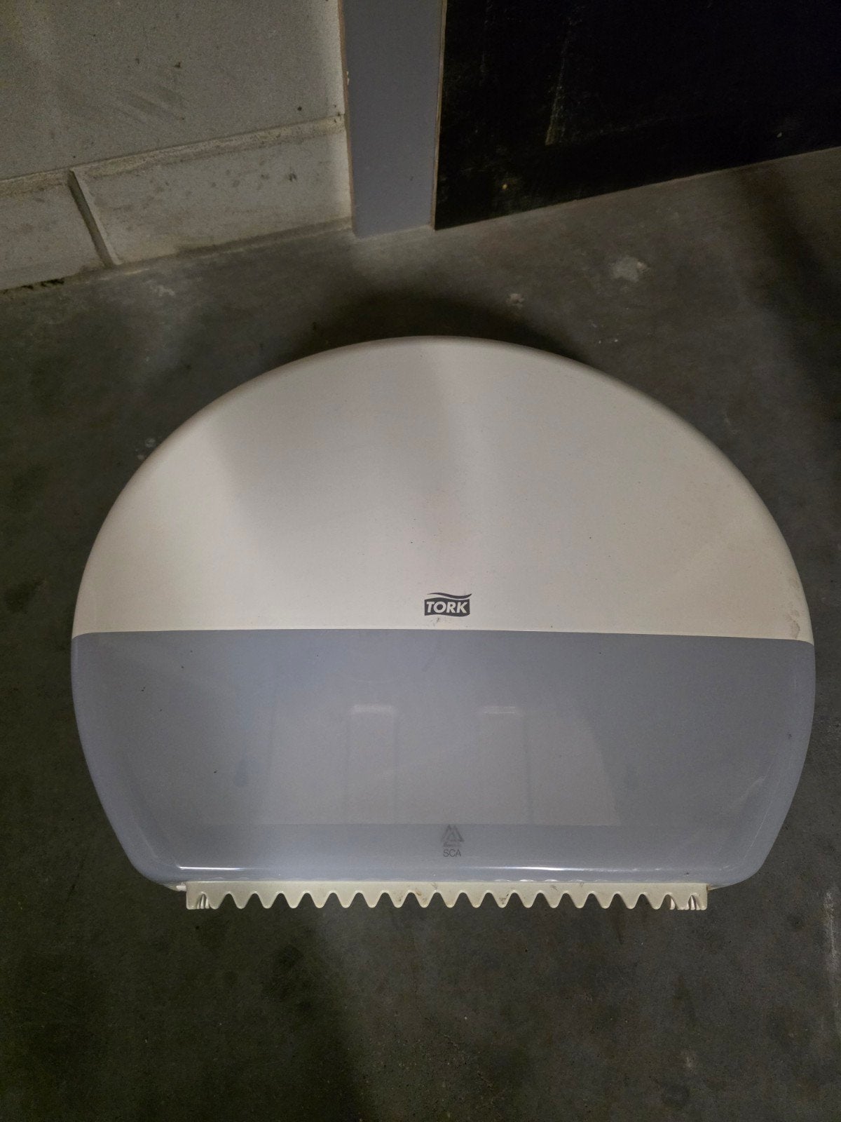 Tork Jumbo Rolhouder - Wit/Grijs, Ophalen, Gebruikt, Overige typen