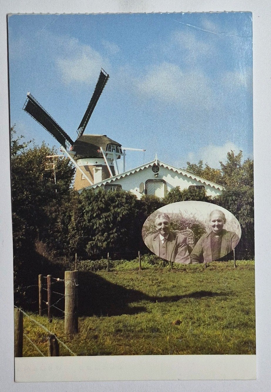 Stokkum ( Gld. ) Düffels Möll molenaar Düffels en vrouw, Verzenden, 1980 tot heden, Ongelopen, Gelderland