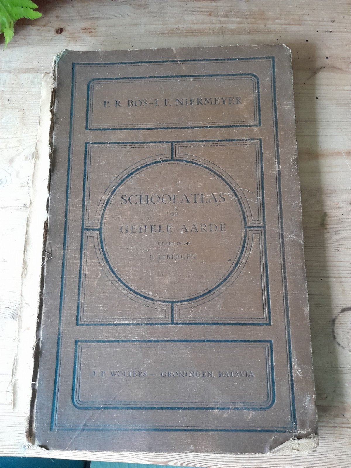Bos-Niermeyer Schoolatlas der Gehele Aarde 1959, Bosatlas, 1800 tot 2000, Wereld, Ophalen