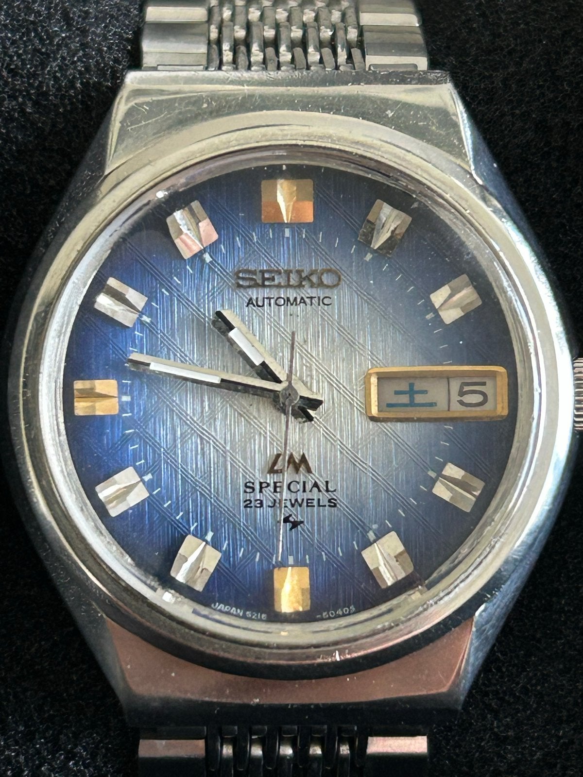 Seiko Lord Matic Special 5216-6030 - Lees advertentie goed!, Sieraden, Tassen en Uiterlijk, Horloges | Heren, Seiko, Gebruikt