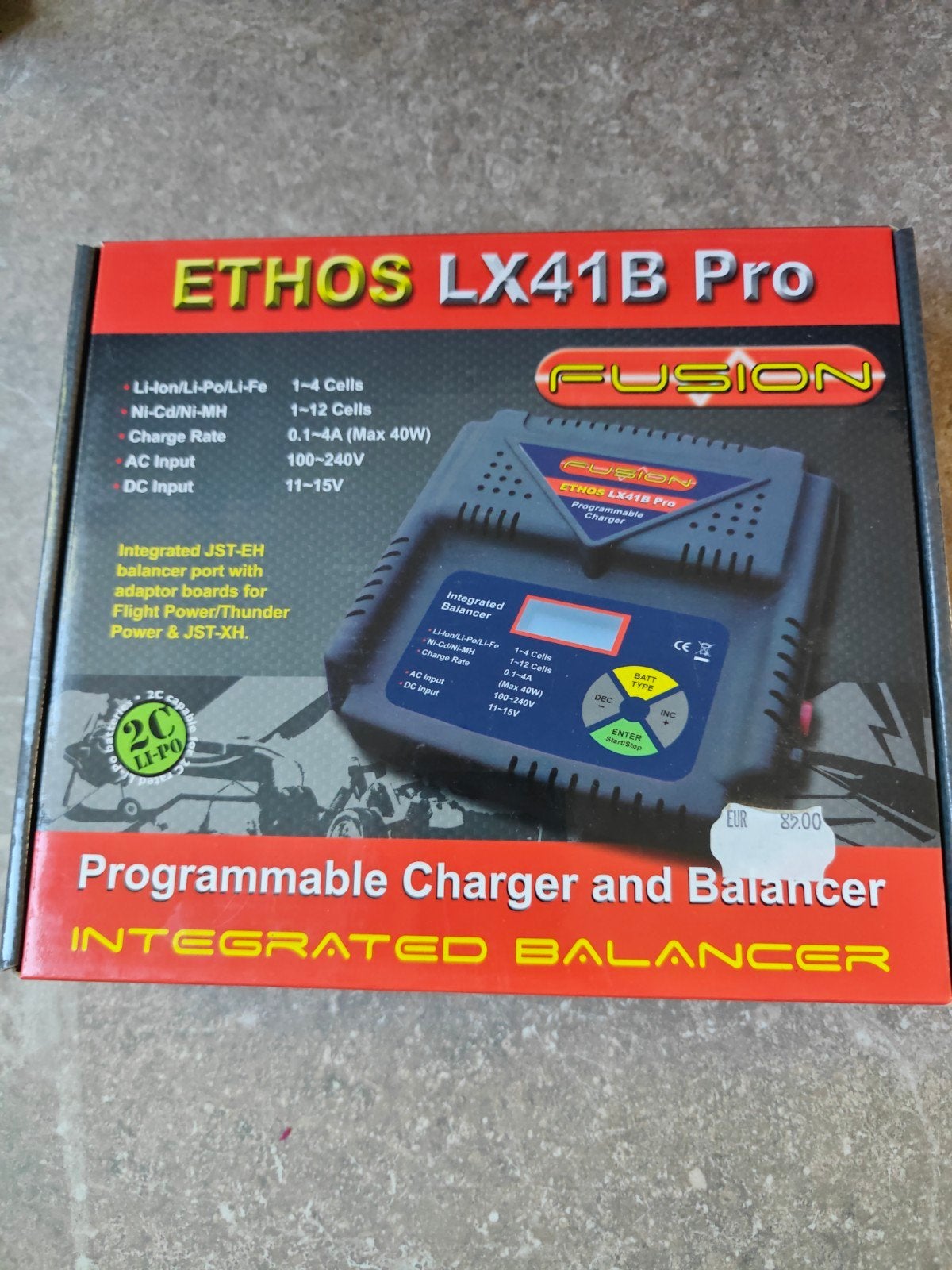 Fusion Ethos LX41B Pro Programmeerbare Lader en Balancer, Ophalen, Zo goed als nieuw