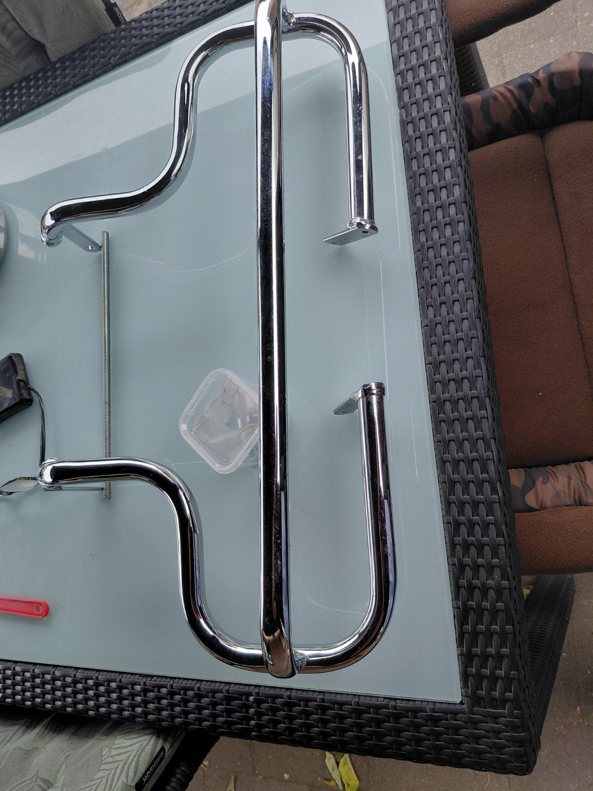 Chromen beugel voor Honda Shadow VT 1100 (nieuwstaat), Motoren, Ophalen, Nieuw