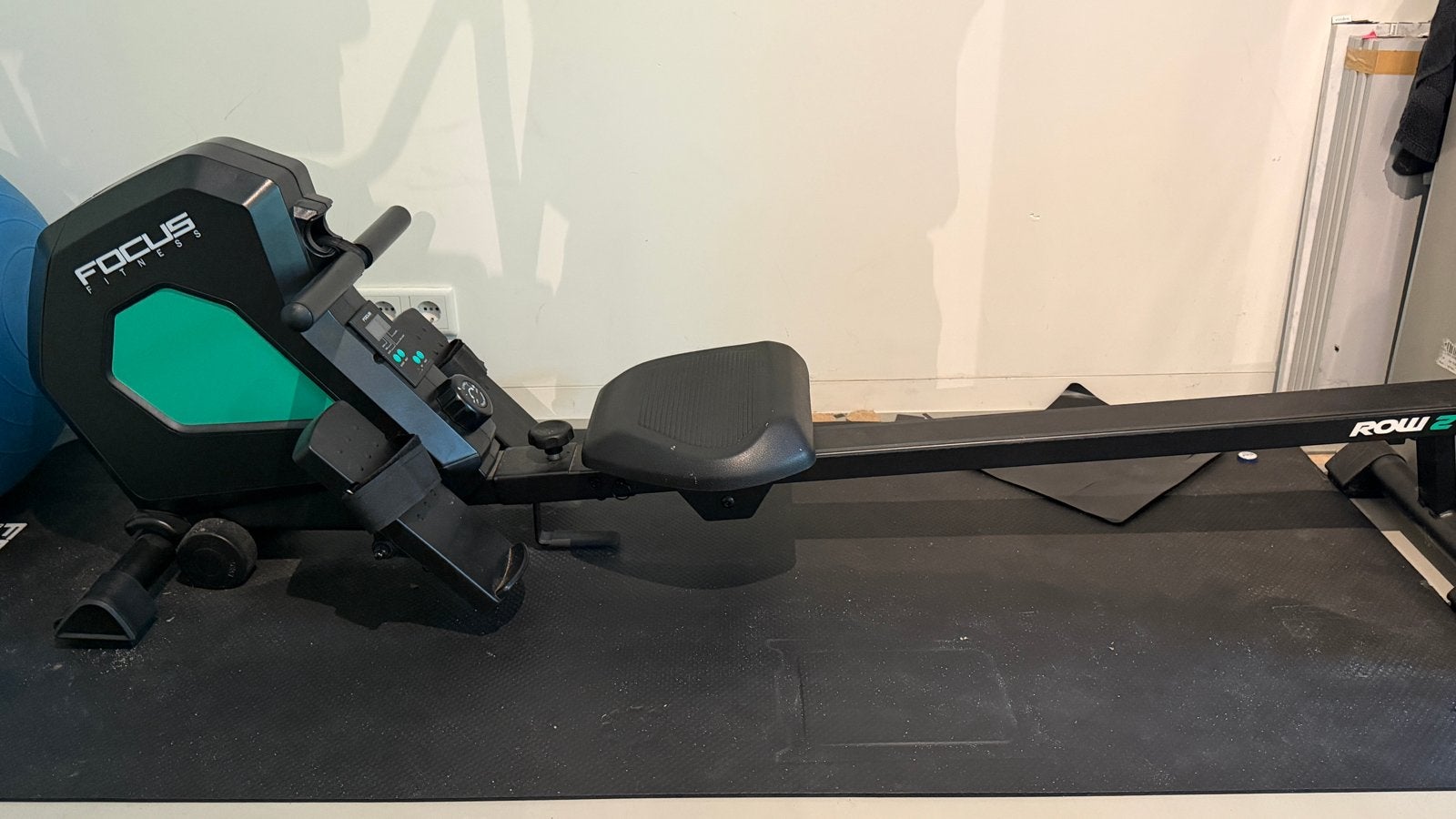 Focus Fitness Row 2 Roeitrainer, Sport en Fitness, Fitnessapparatuur, Ophalen, Armen, Zo goed als nieuw, Metaal