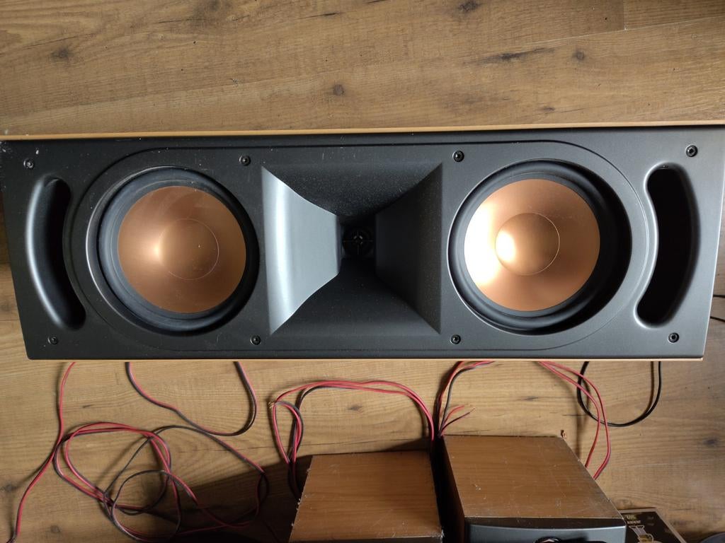 Klipsch RC-35 cherry, Ophalen, Minder dan 60 watt, Front, Rear of Stereo speakers, Overige merken