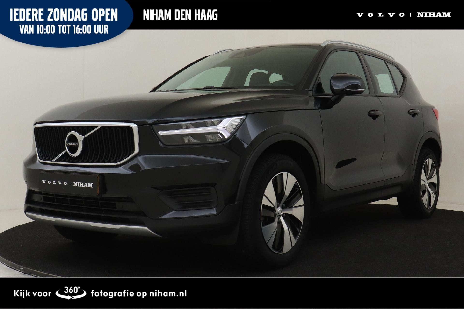 Volvo XC40 T2 AUT. MOMENTUM -CRUISE|CARPLAY|NAVI|LED|PDC.A|T, 12 maanden, Gebruikt, Euro 6, Leder en Stof