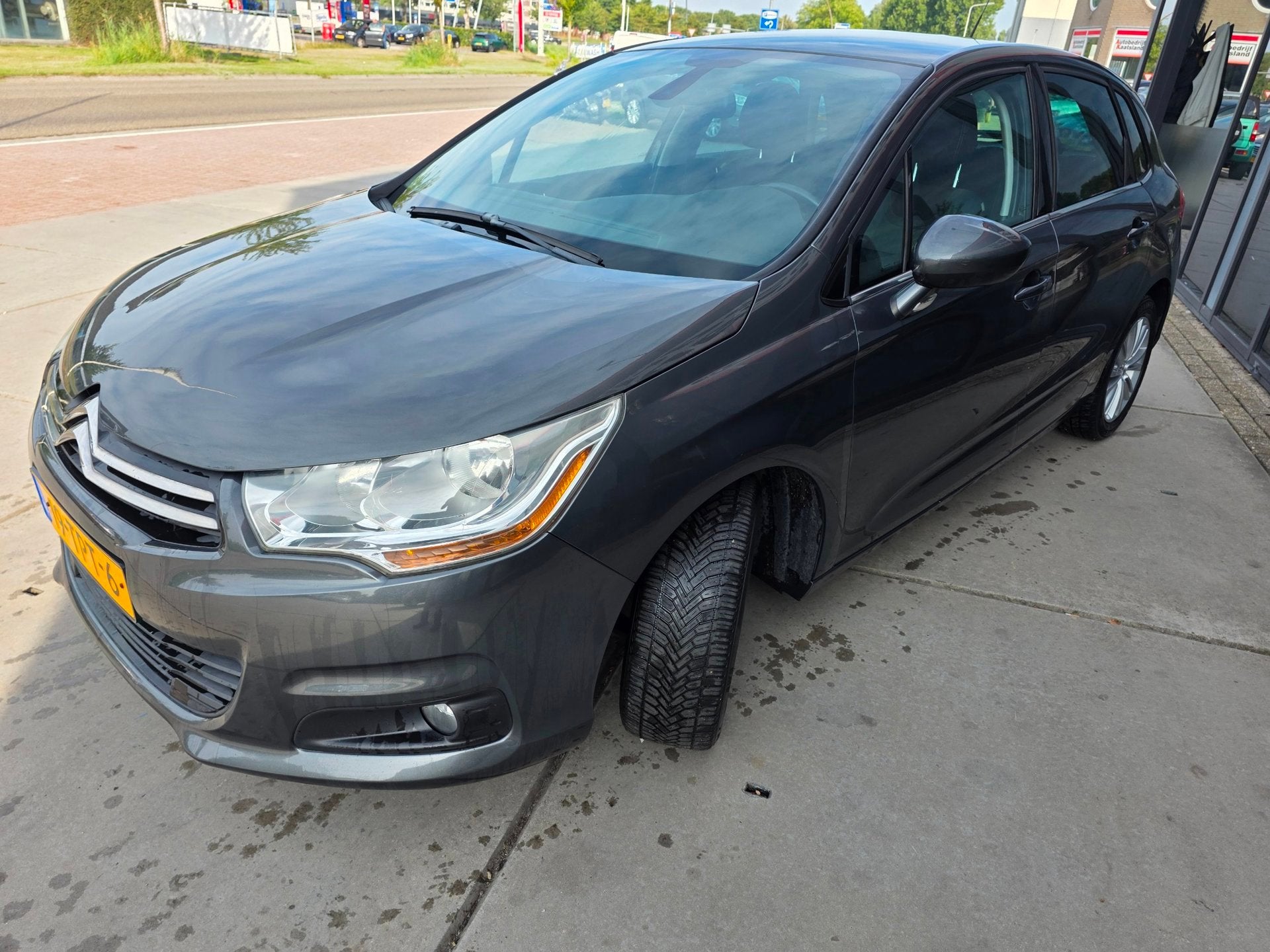 Citroen C4 1.4 VTi Ligne Business - Clima - Cruise - Electr, Auto's, Euro 5, Gebruikt, Zwart, 635 kg