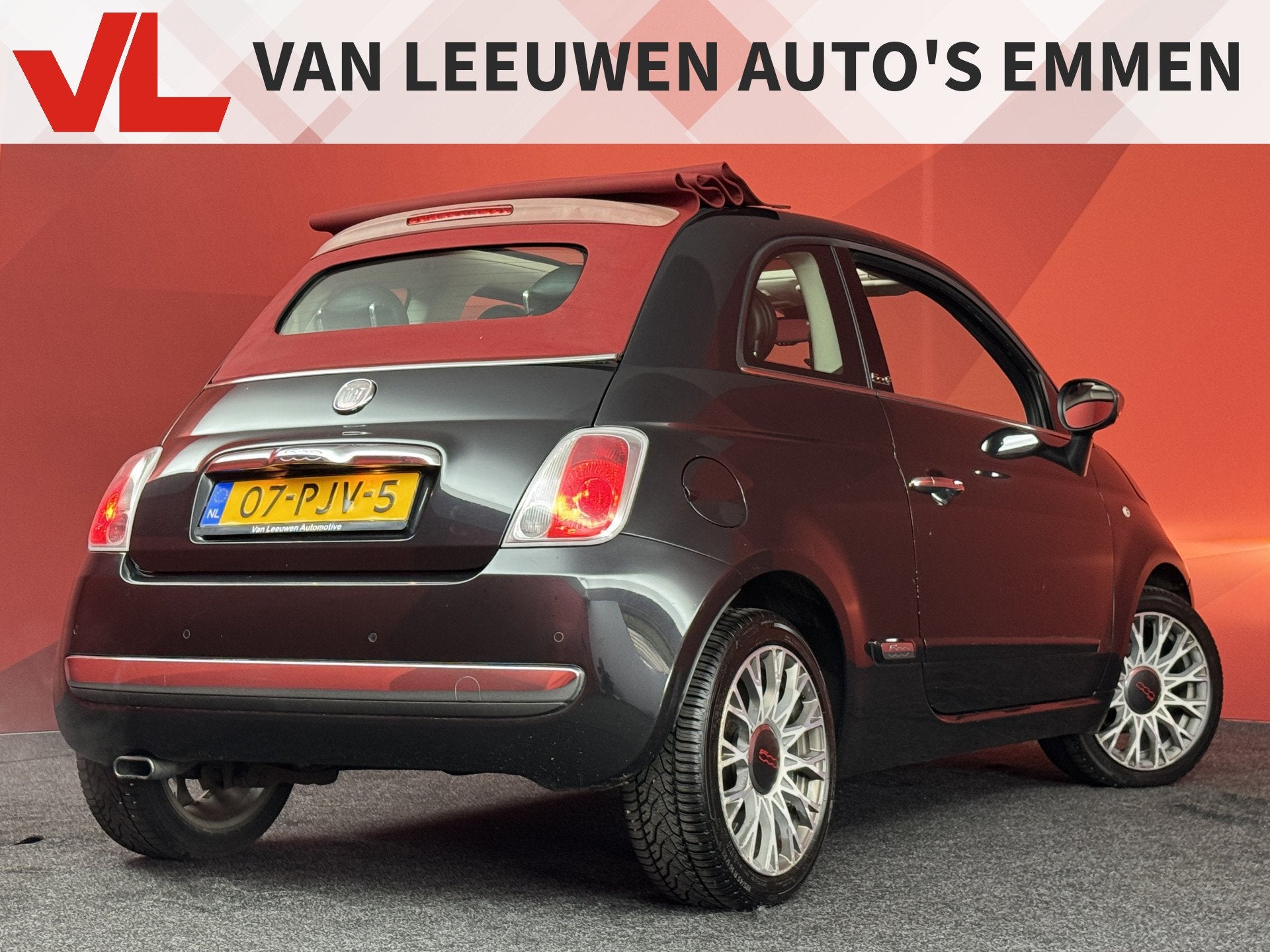 Fiat 500C 0.9 TwinAir Rock | APK 17-01-2027 | Leder | Clima, Auto's, Euro 5, 86 pk, Gebruikt, 31 €/maand