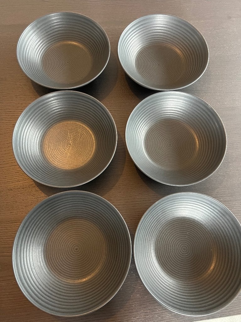 compleet donkerblauw servies set zie foto's, Overige merken, Nieuw, Ophalen of Verzenden, Overige stijlen