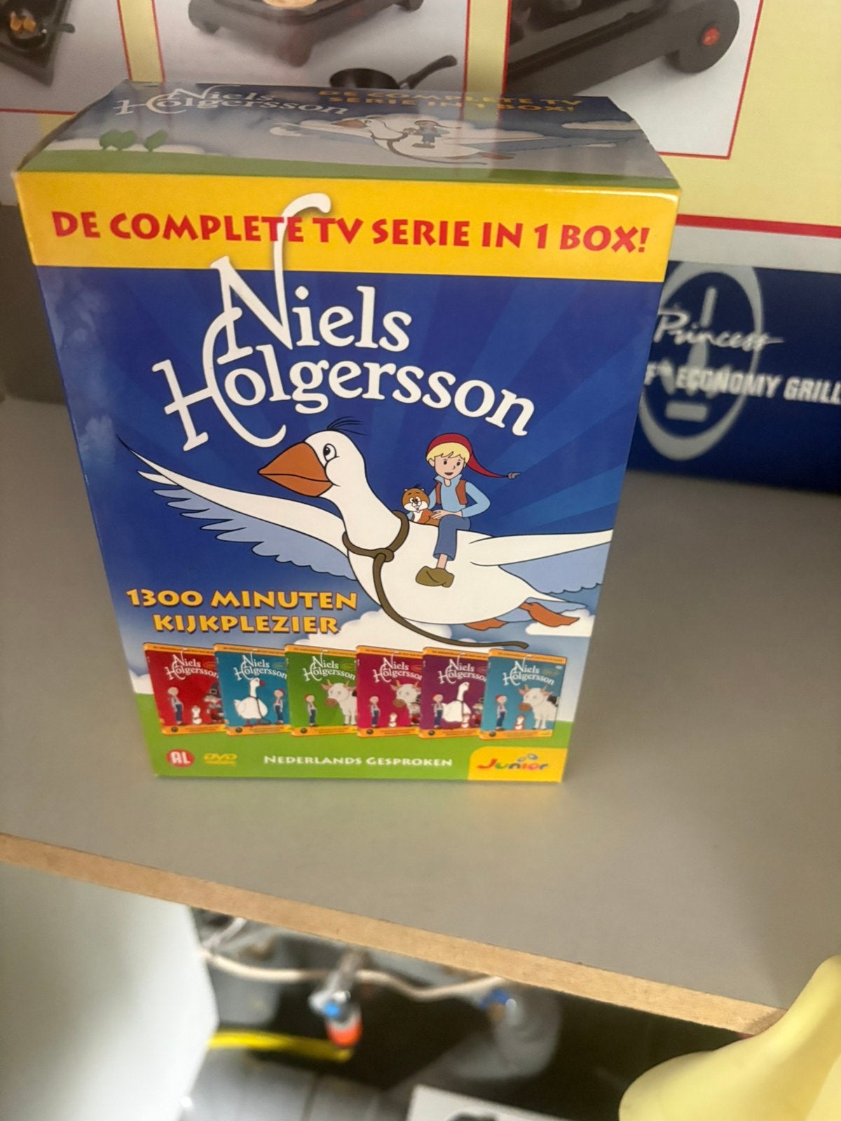 Niels Holgersson dvds, Alle leeftijden, Ophalen of Verzenden, Zo goed als nieuw