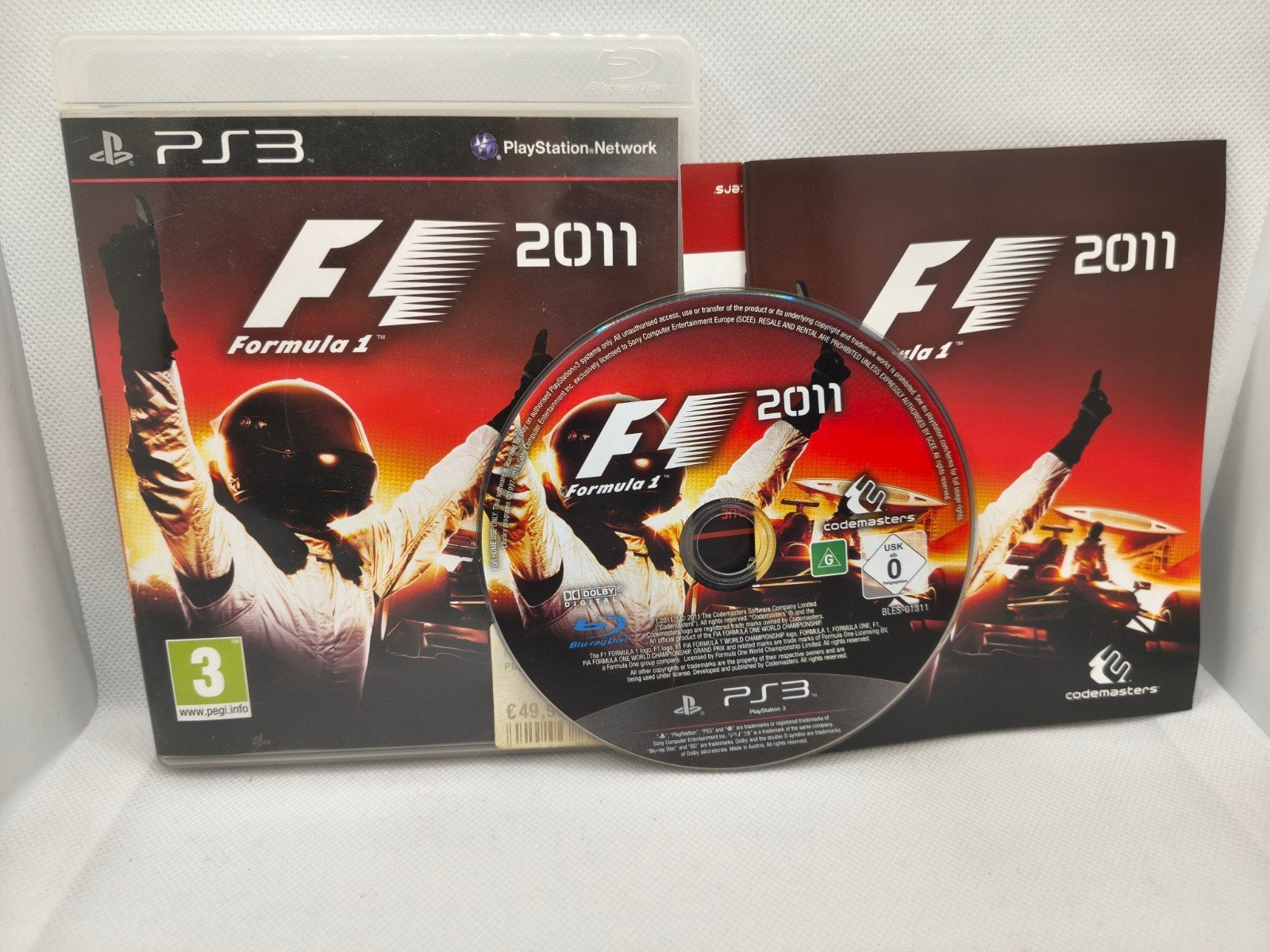 F1 2011 Playstation 3 game, 3 spelers of meer, Ophalen of Verzenden, Zo goed als nieuw, Vanaf 3 jaar