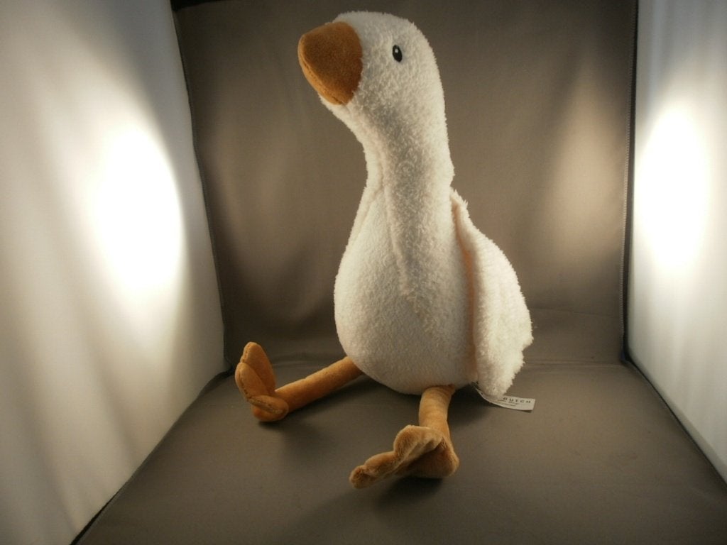 little Dutch gans 40 cm ongeveer met poten wit oranje, Overige karakters, Little Dutch, Nieuw, Ophalen of Verzenden