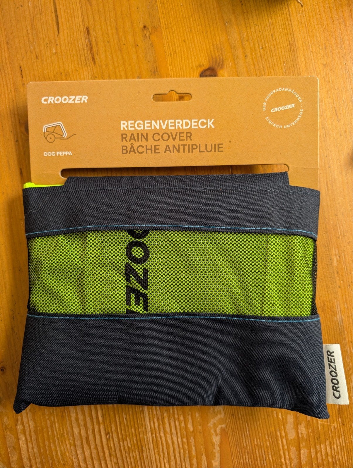 Croozer regenhoes voor de Peppa, Ophalen of Verzenden, Nieuw, Hondenkar, Croozer Dog Peppa