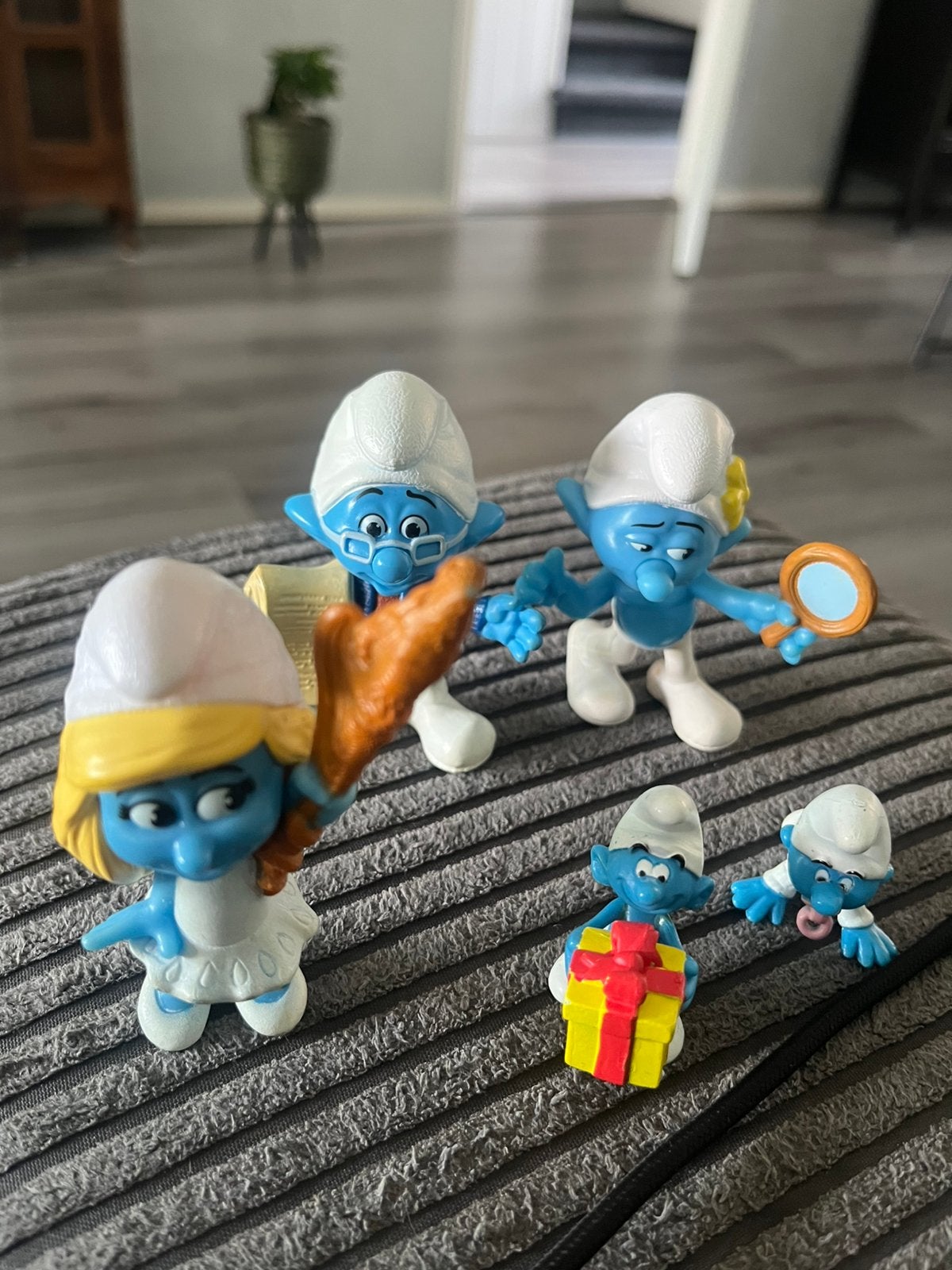 Grote en kleinere smurfen, Ophalen of Verzenden, Zo goed als nieuw, Verschillende Smurfen